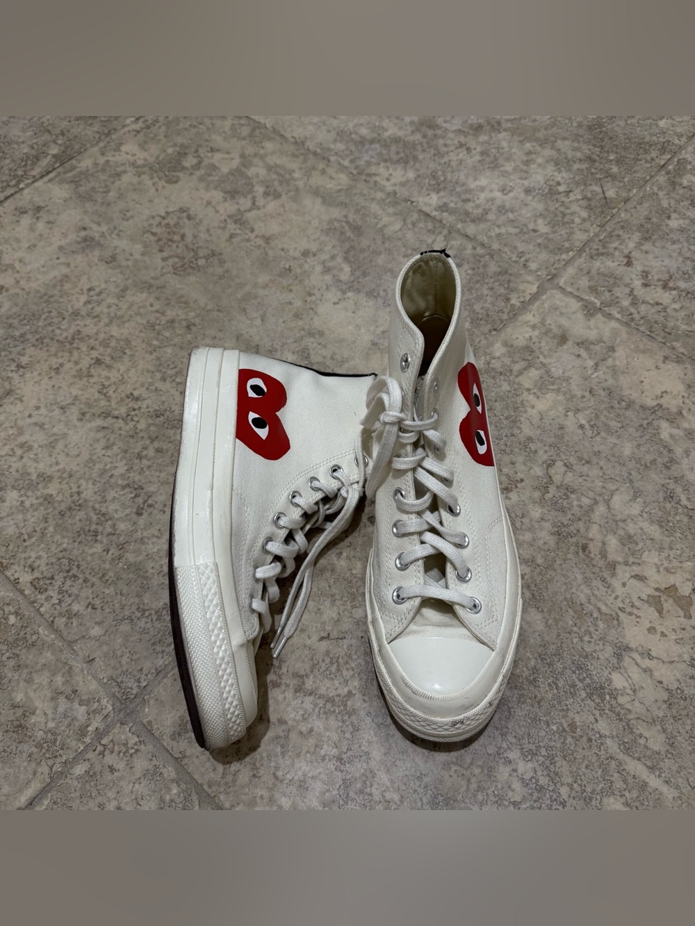 Comme des Garçons PLAY x Converse Chuck Taylor High Top Sneakers